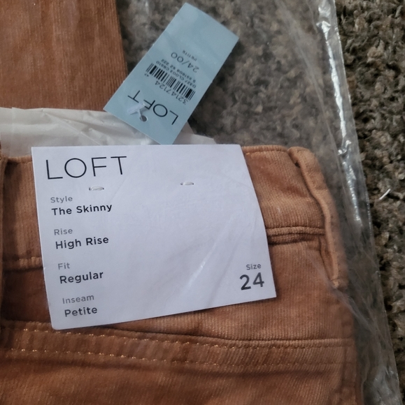 LOFT High Rise Skinny corduroy pants - Picture 9 of 10